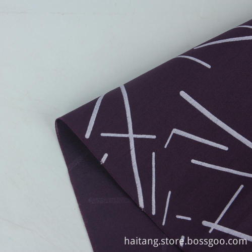Printing Microfiber fabric Suitable White Shirt Cloth Close